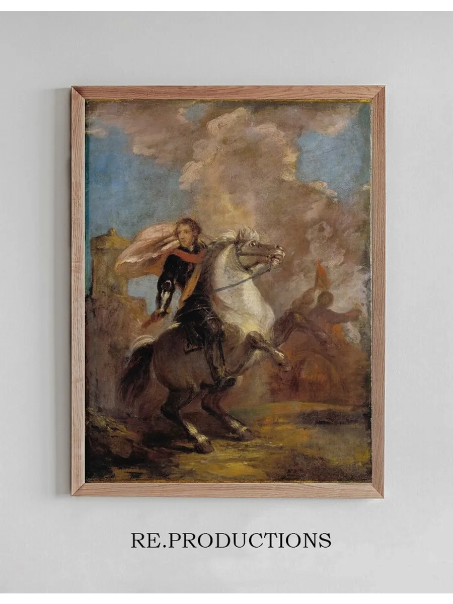 An Officer on Horseback