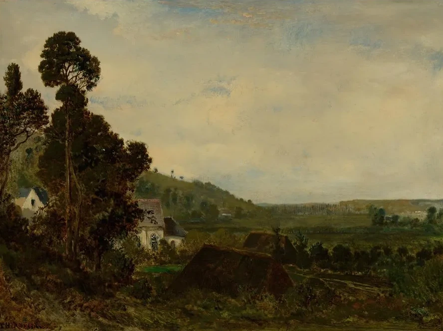 An Old Chapel in a Valley