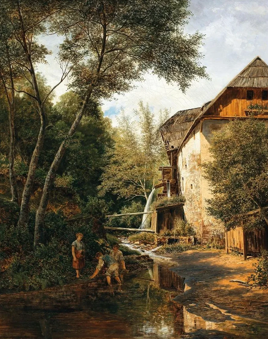 An Old Mill above P rtschach