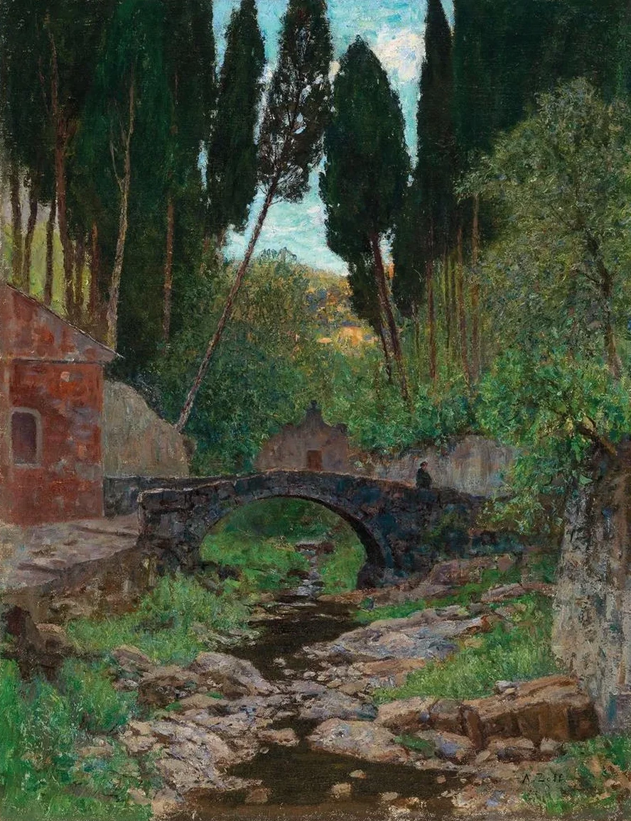 An Old Stone Bridge
