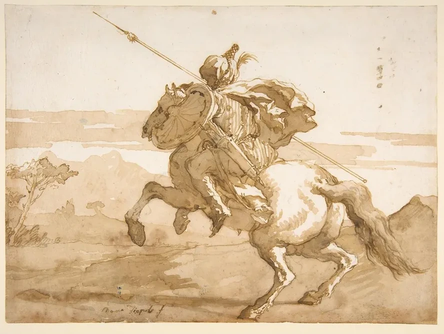 An Oriental Horseman