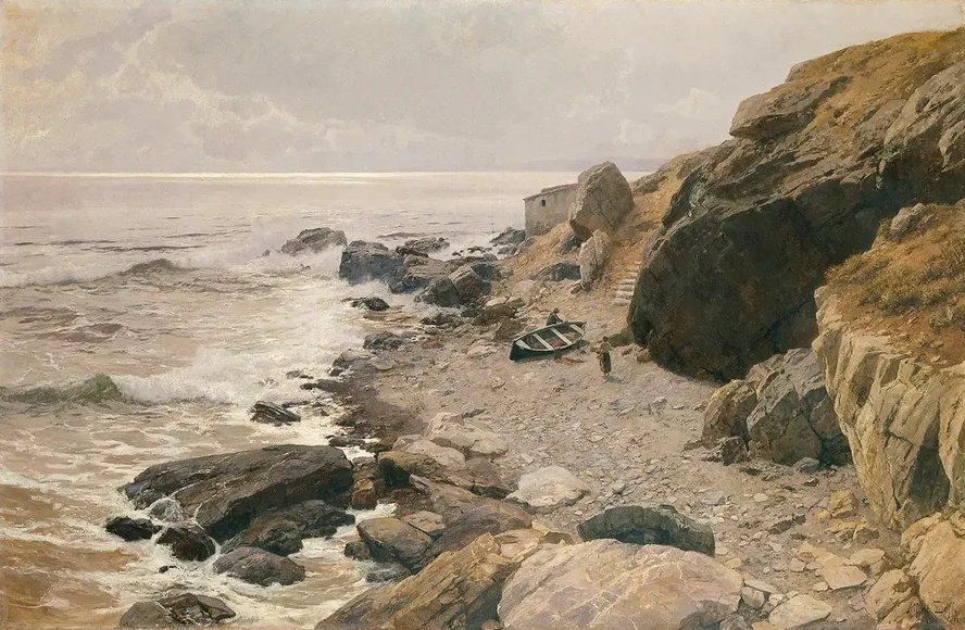 An der Riviera (felsige K ste)