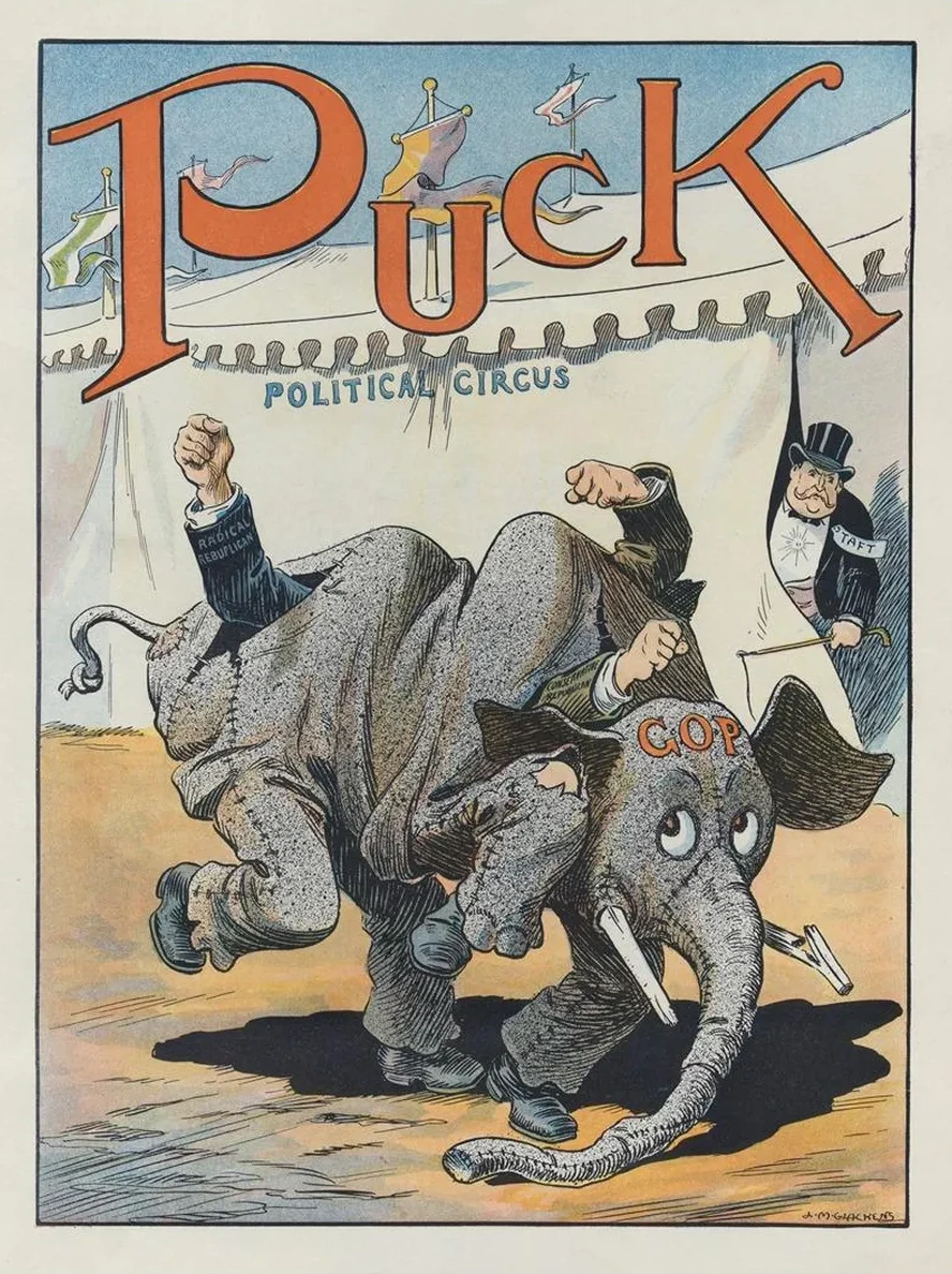 An Elephant on His Hands
