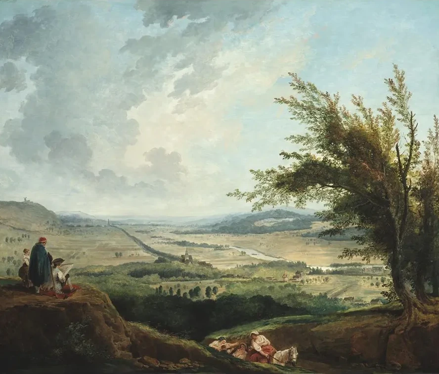 An Extensive Landscape Near Paris