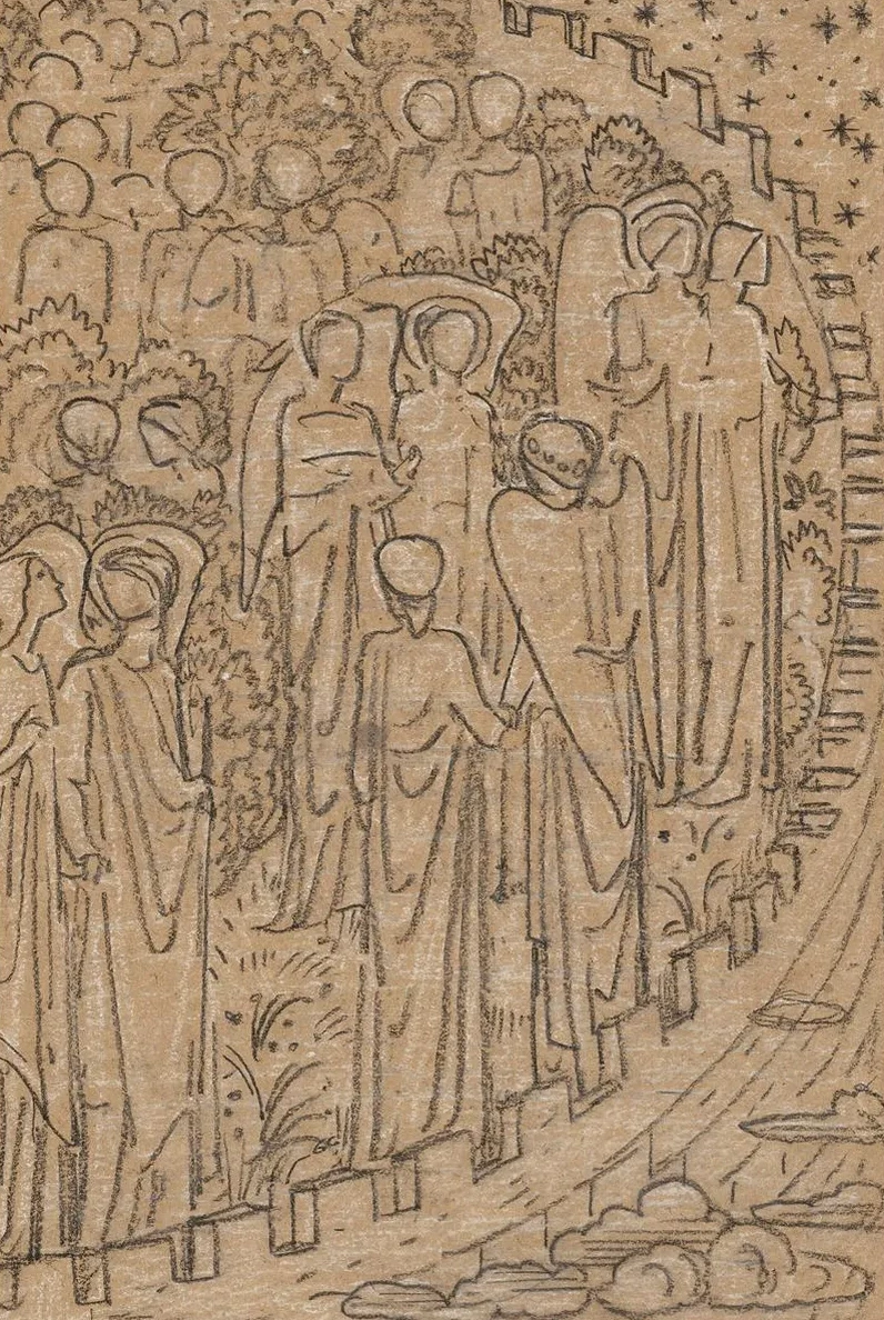 An illustration to The Golden Legend