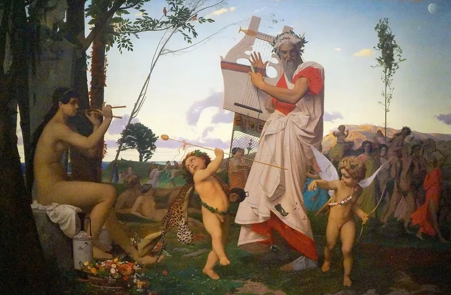 Anacr on Bacchus Et L amour