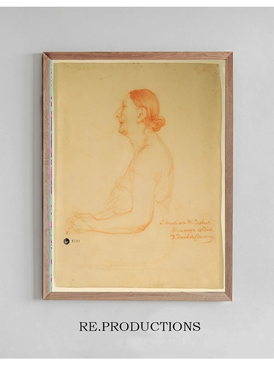 Anciana de Perfil