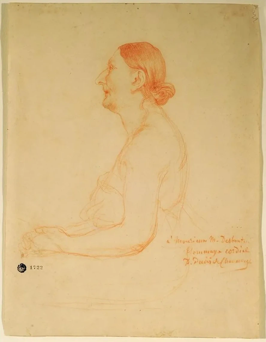 Anciana de Perfil