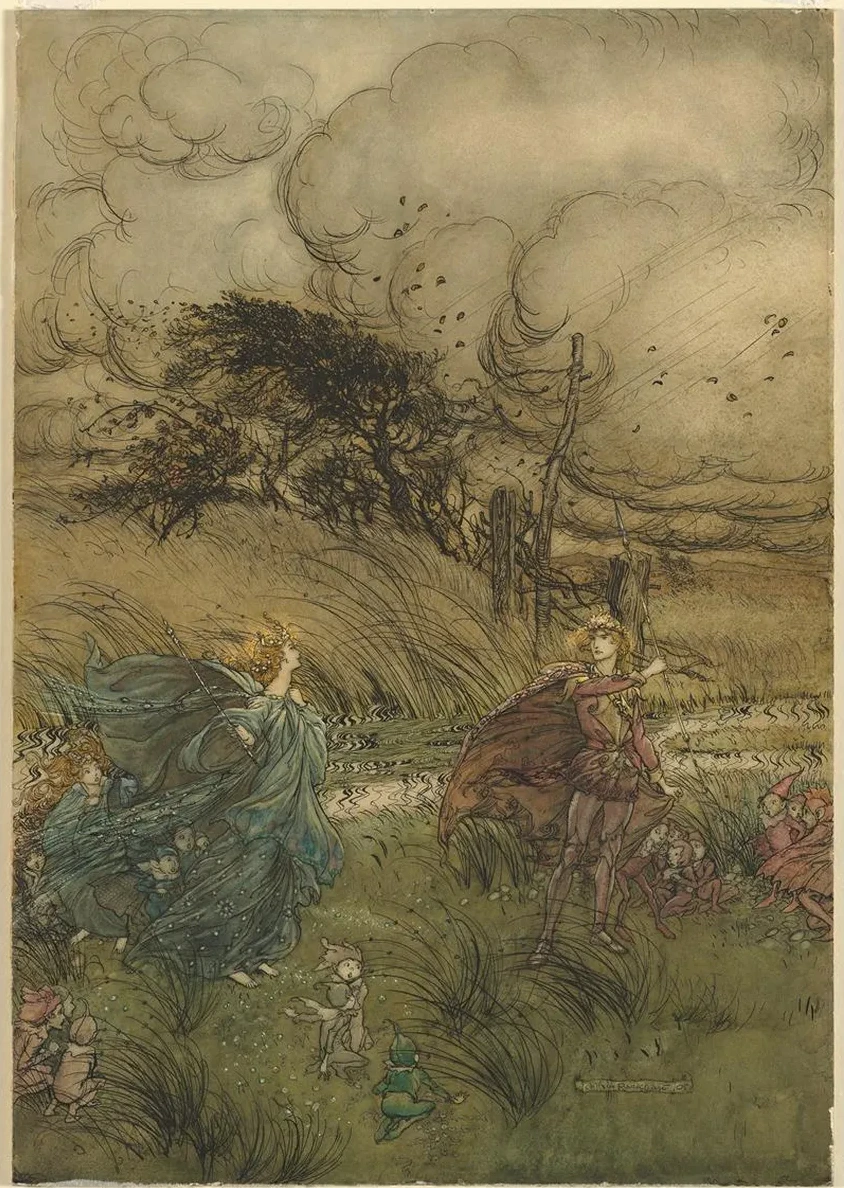 And Now They Never Meet in Grove or Green, from Act 2, Scene 1 of A Midsummer Night's Dream by William Shakesp