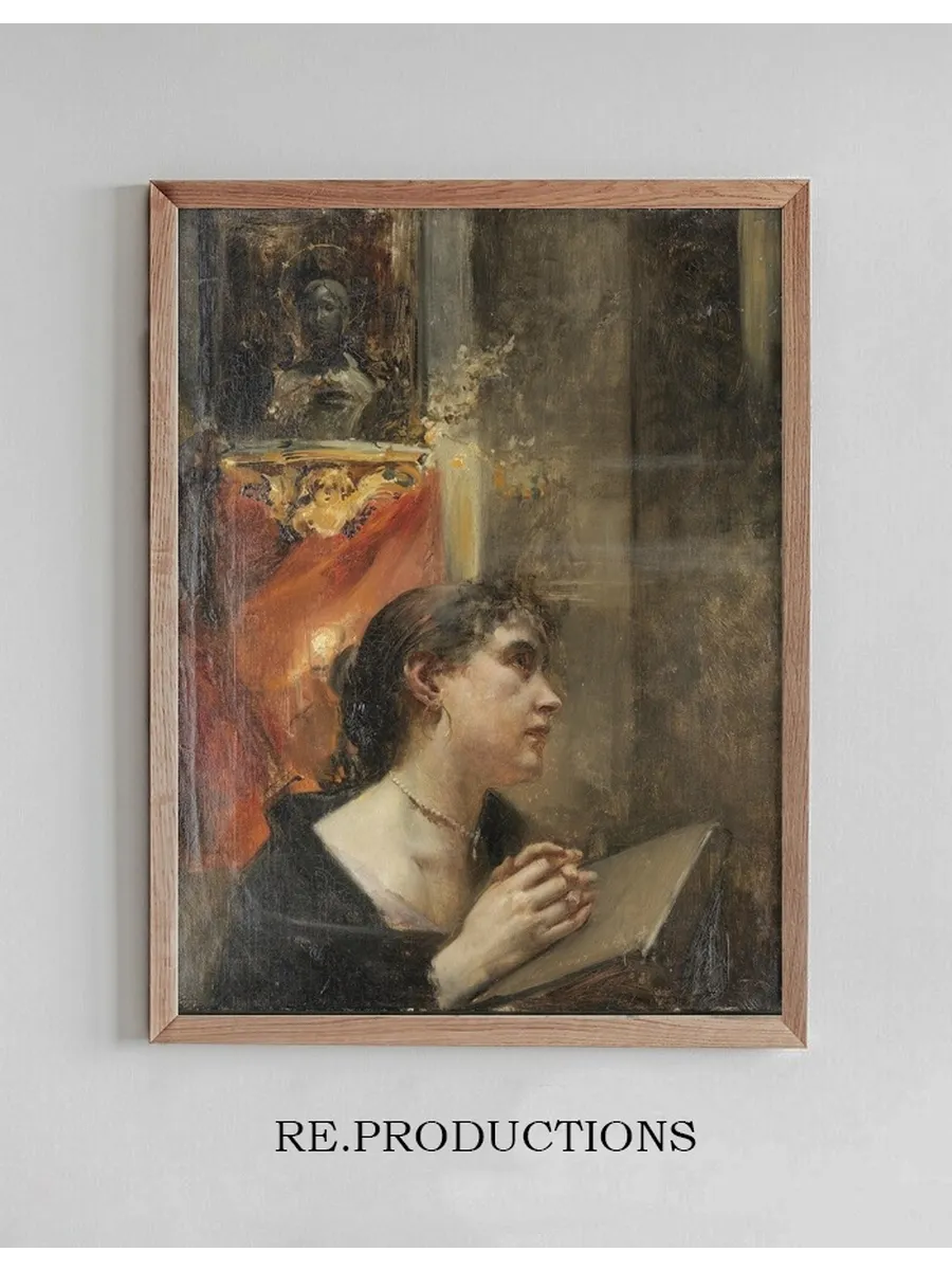 Andacht in Der Kirche
