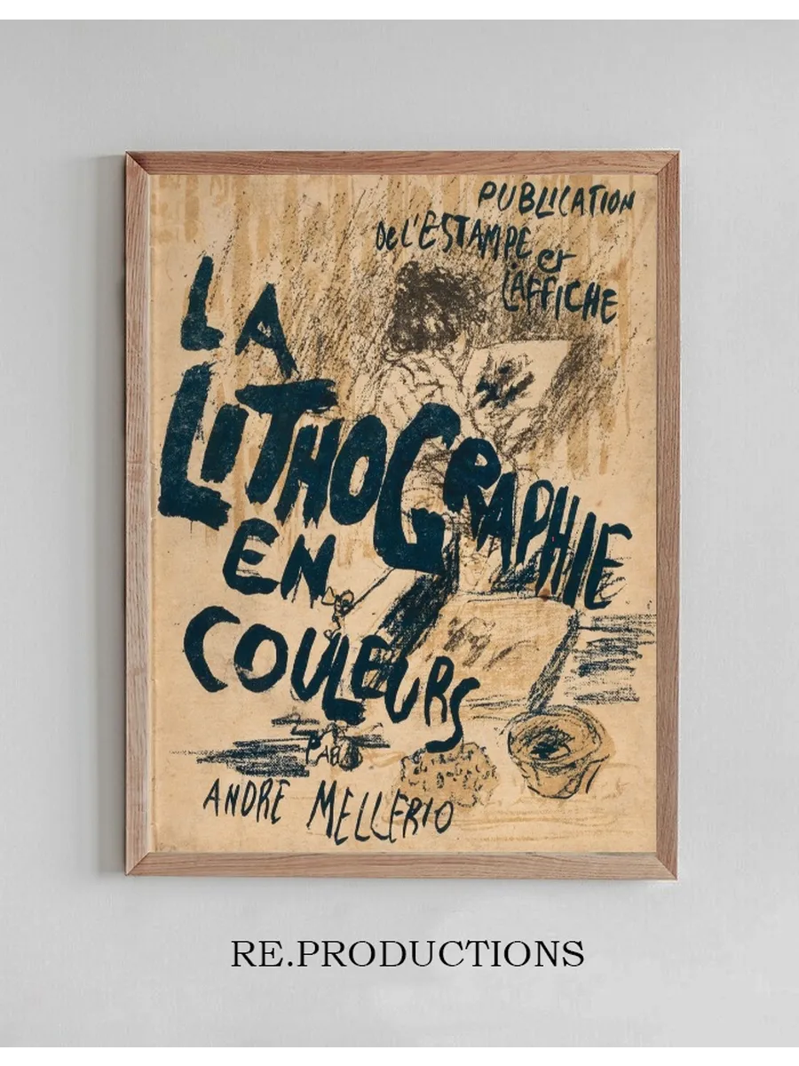 Andr Mellerio, la Lithographie Originale En Couleurs