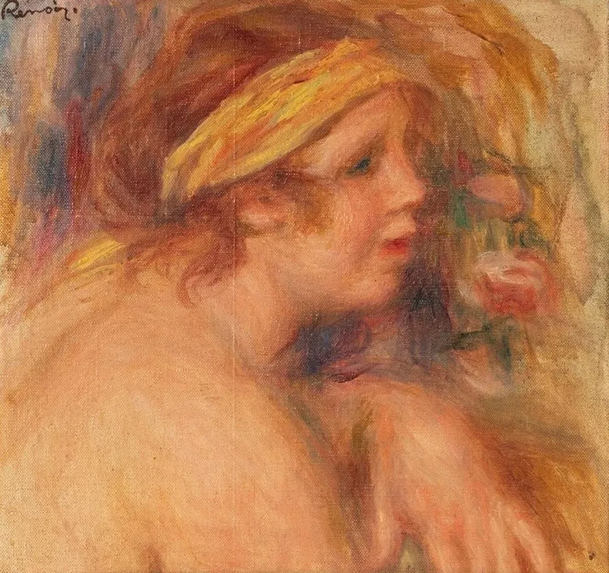 Andr E Au Turban Jaune Fragment