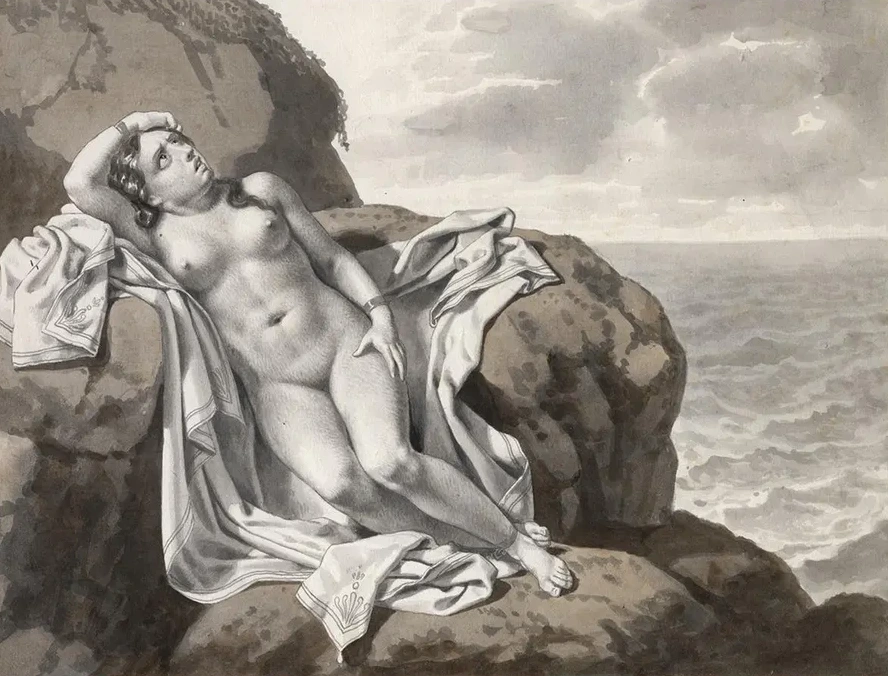 Andromeda Chained Up to a Rock