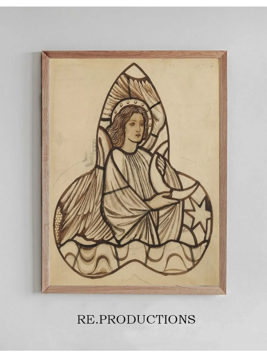 Angel Holding the Moon