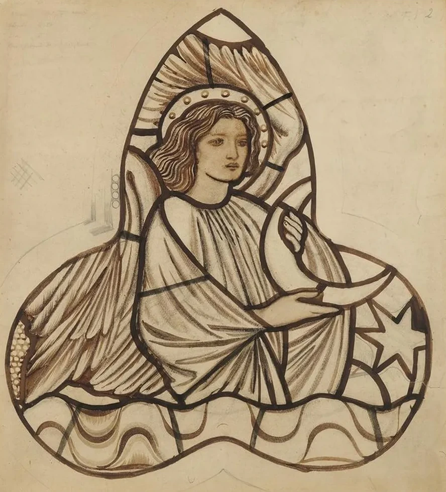 Angel Holding the Moon