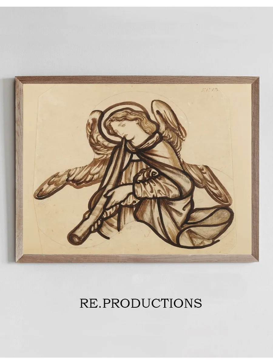 Angel Playing a Horn