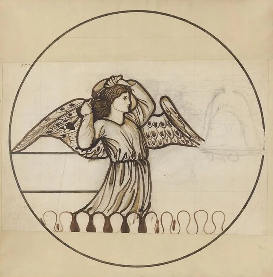 Angel Playing on Bells