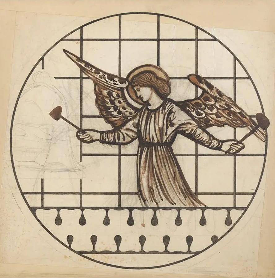 Angel Playing on Bells