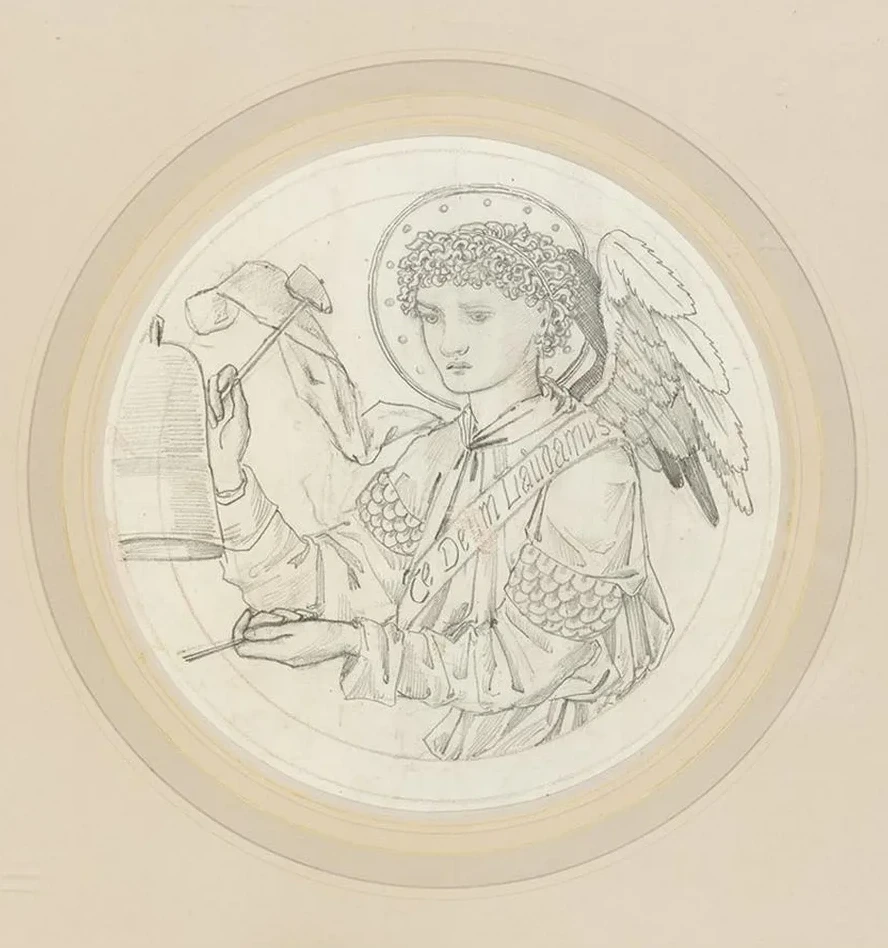 Angel Playing on Bells