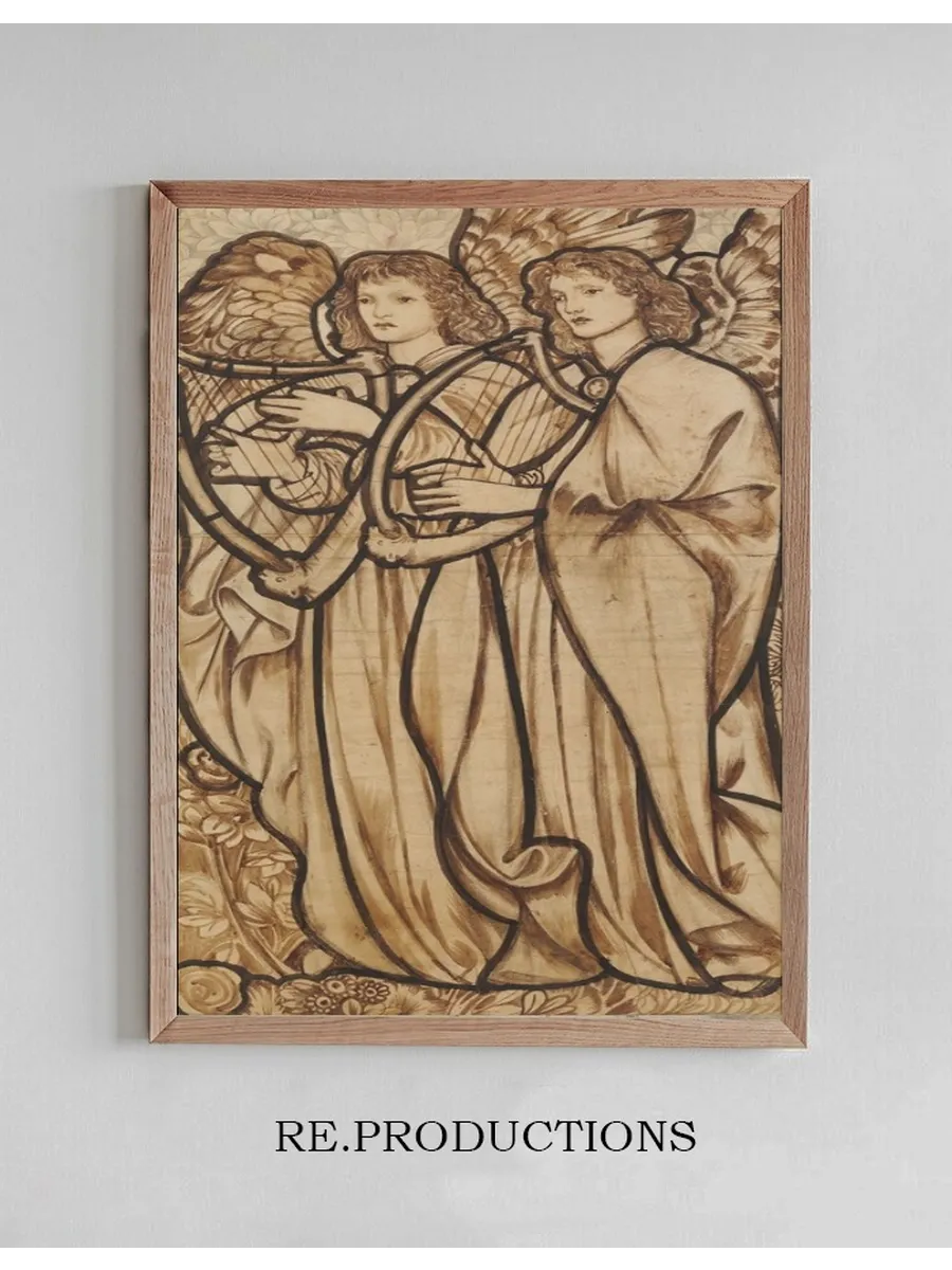 Angels Playing Harps