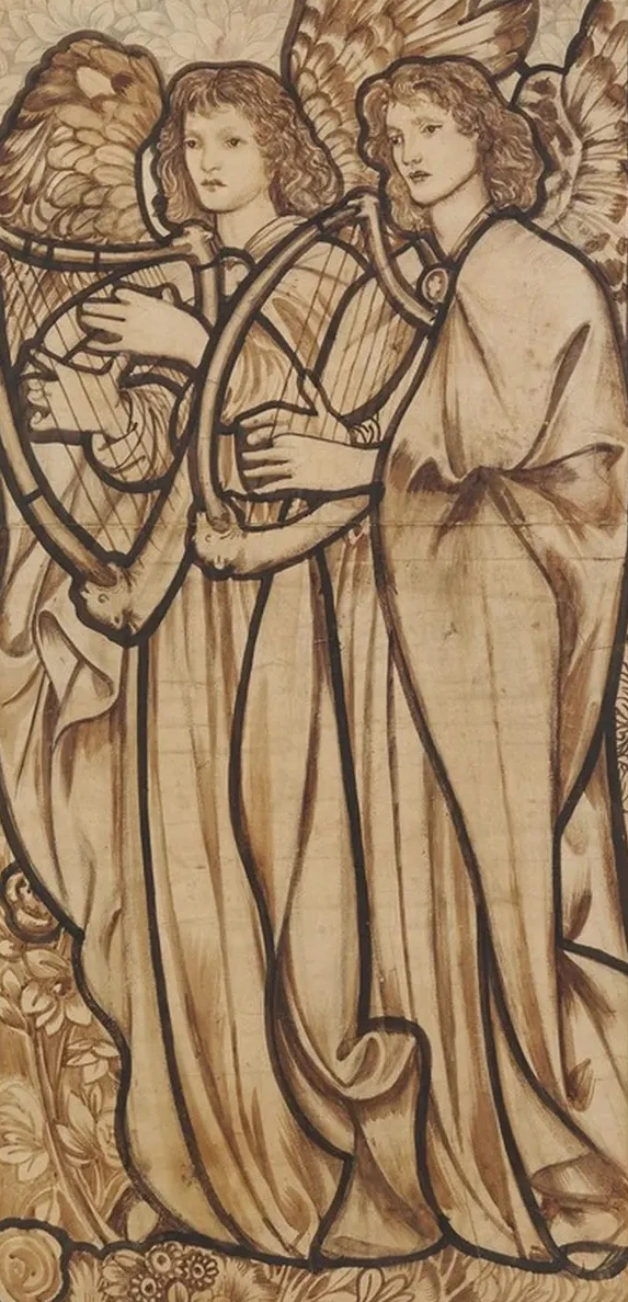 Angels Playing Harps