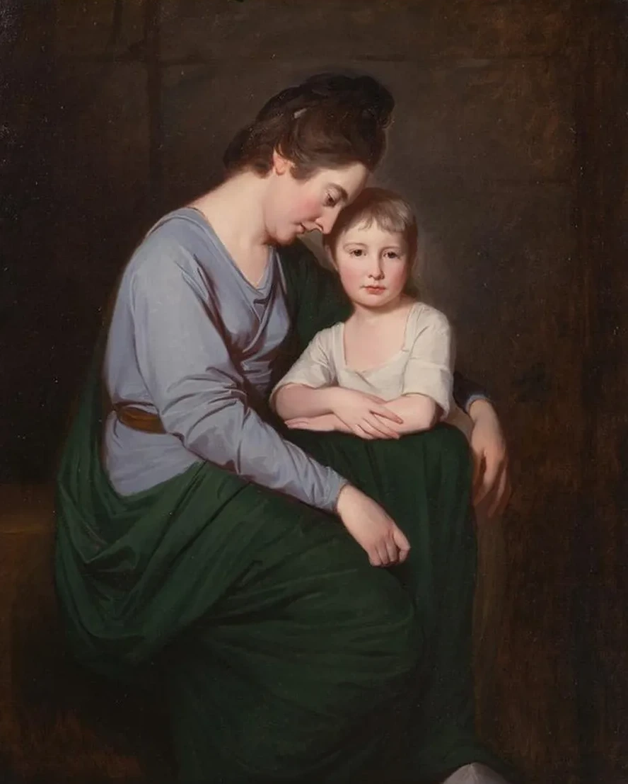 Ann Wilson with Her Daughter, Sybil
