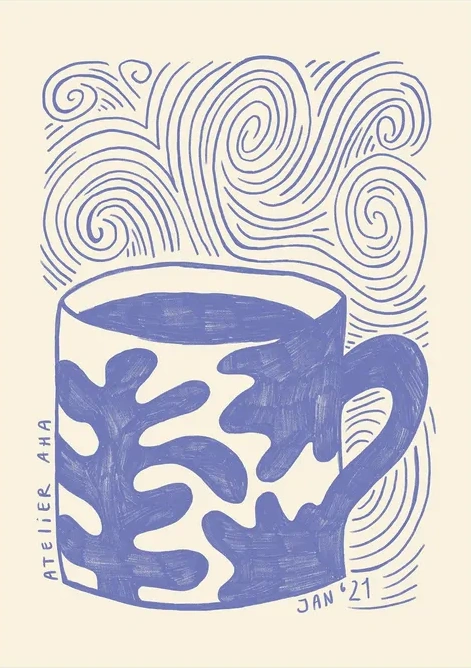 Anouk - A Blue Cup on a Blue Monday