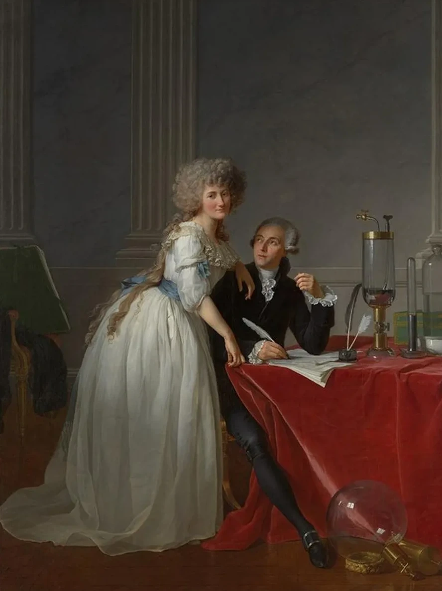 Antoine Laurent Lavoisier (1743 1794) and Marie Anne Lavoisier (Marie Anne Pierrette Paulze, 1758 1836)