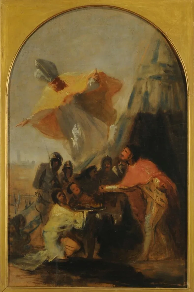 Aparici N de San Isidoro Al Rey Fernando El Santo Ante Los Muros de Sevilla