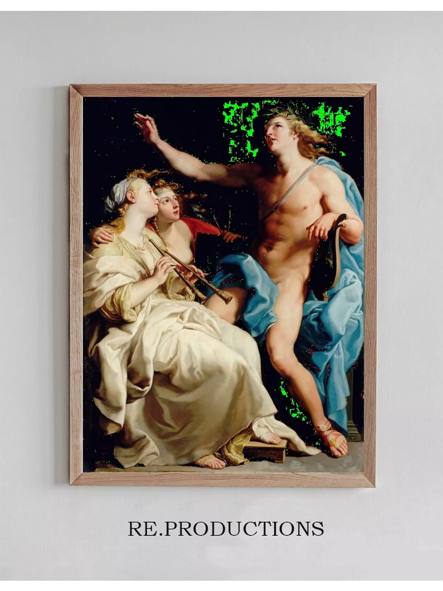 Apollo And Two Muses