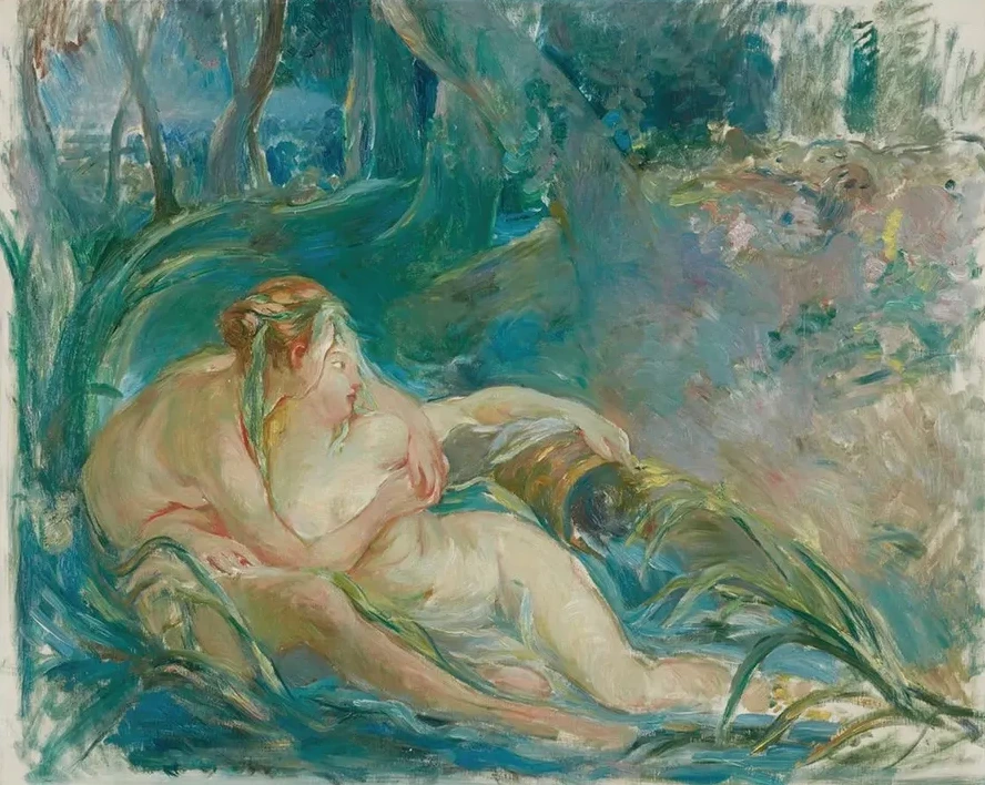 Apollon R v lant sa Divinit la Berg re Iss (after Fran ois Boucher)