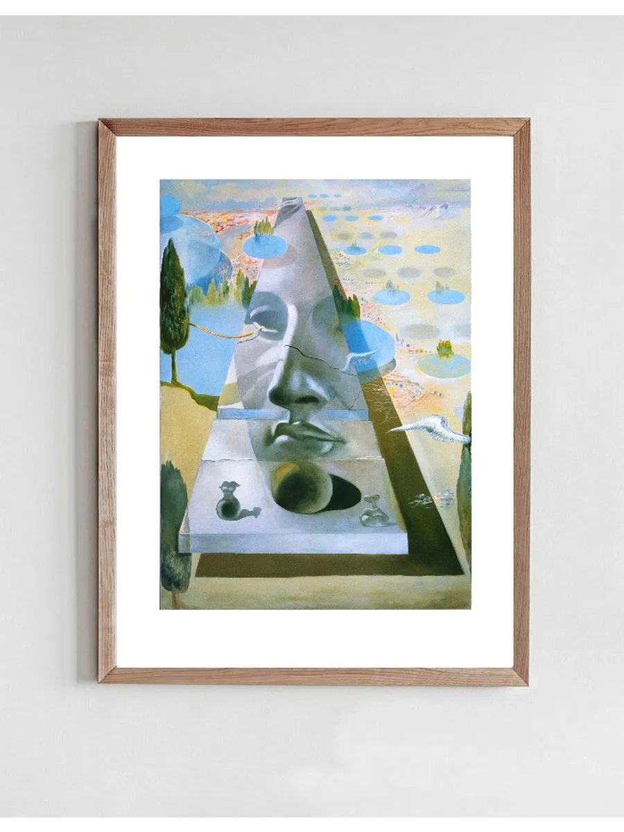 Apparition of the Visage of Aphrodite of Cnidos in a Landscape