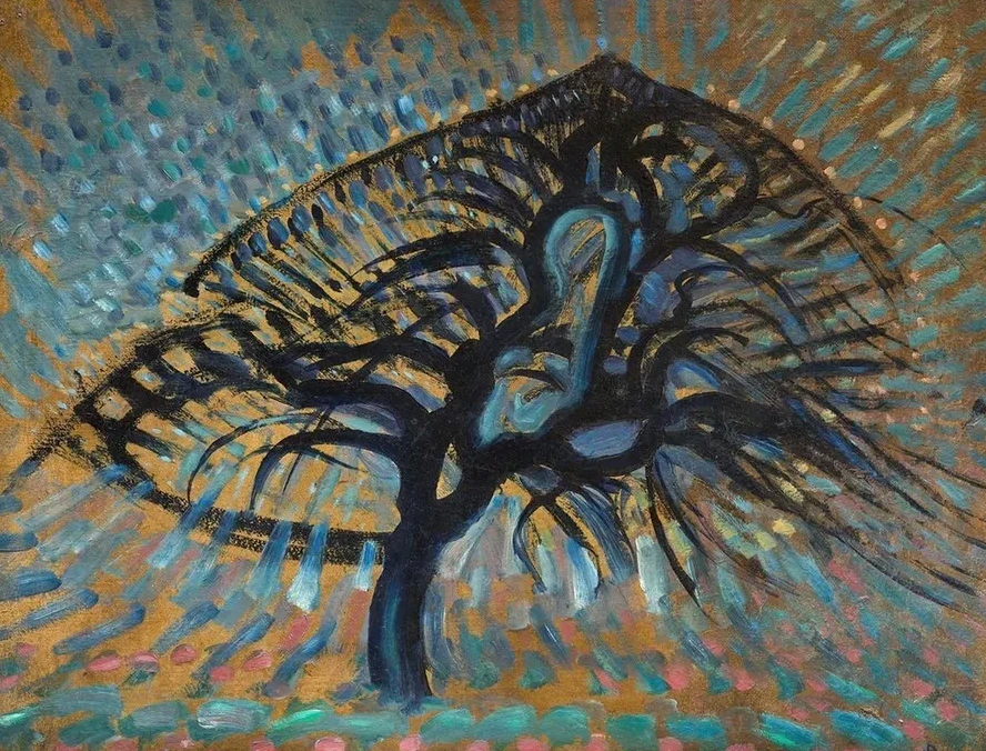Apple Tree, Pointillist Version