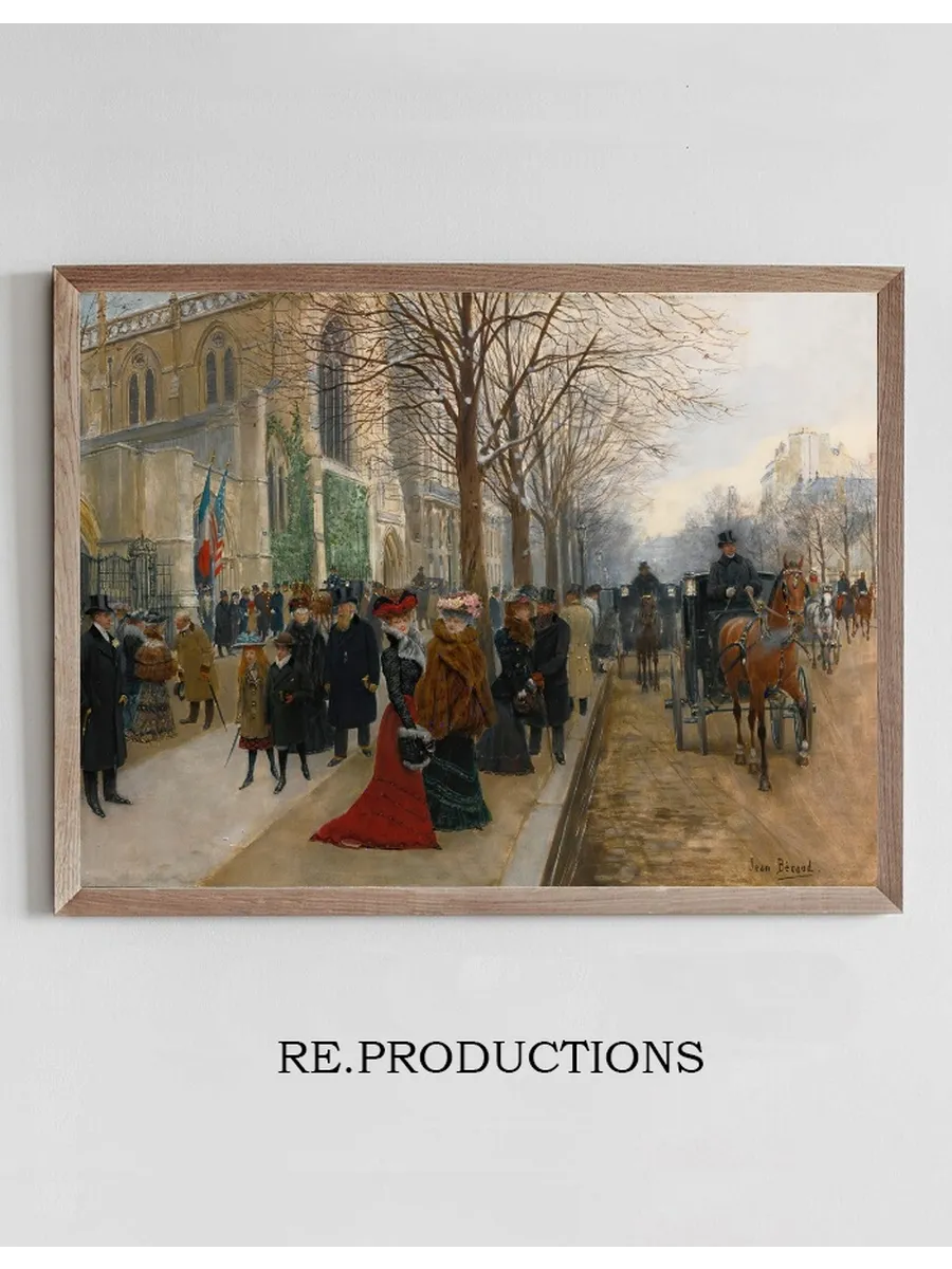 Apr's L office L glise De La Sainte Trinit, No l 1890