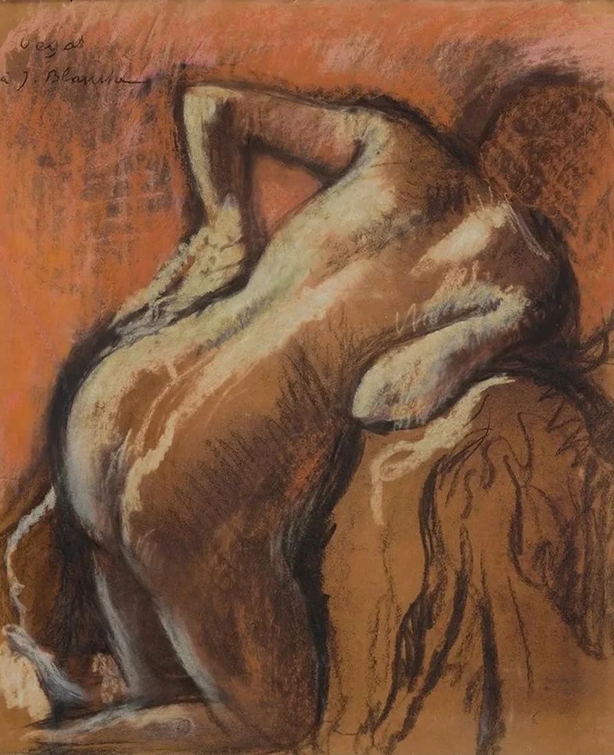 Apr's le Bain, Femme's Essuyant