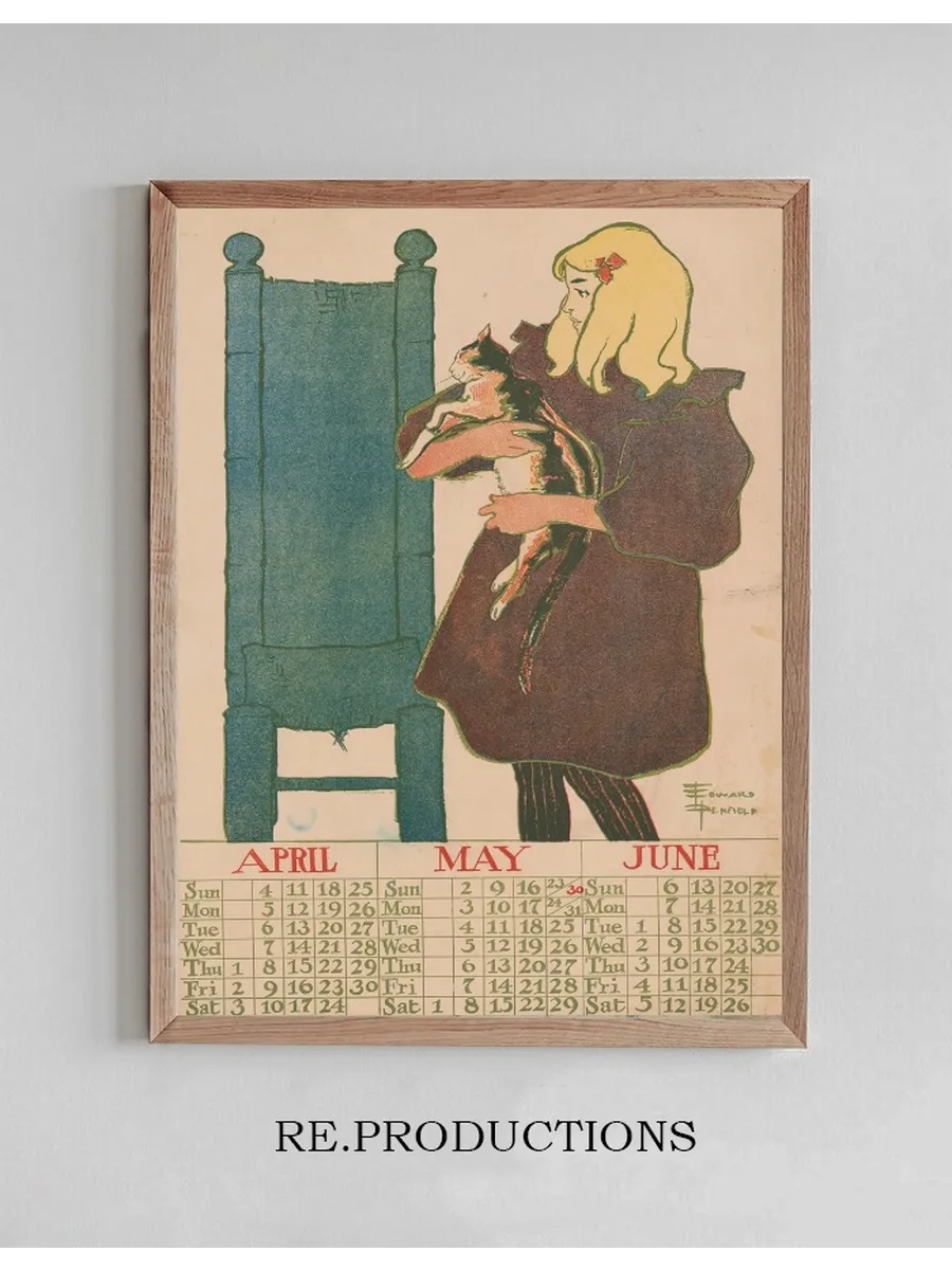 April May June 1897 calendar
