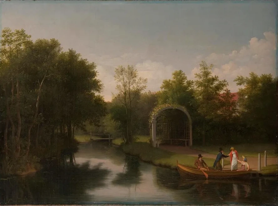 Arbour in the Park of Sanderumg Rd Manor