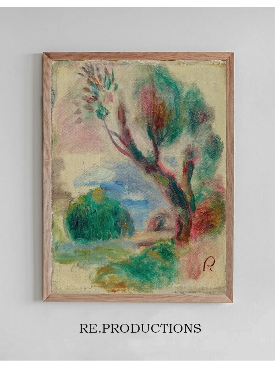 Arbre Cagnes, Au Loin la Mer
