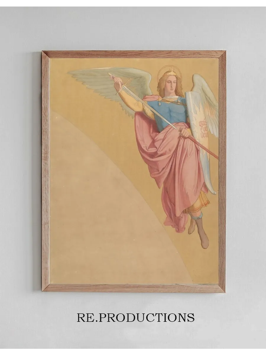 Archangel Drawing a Sword