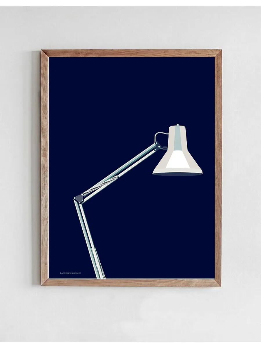 Architect Lamp - Dark Blue