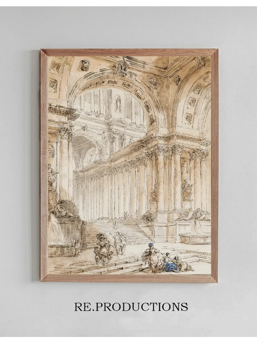 Architectural Composition with Portico