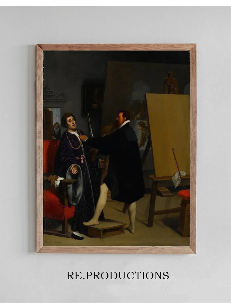 Aretino in the Studio of Tintoretto