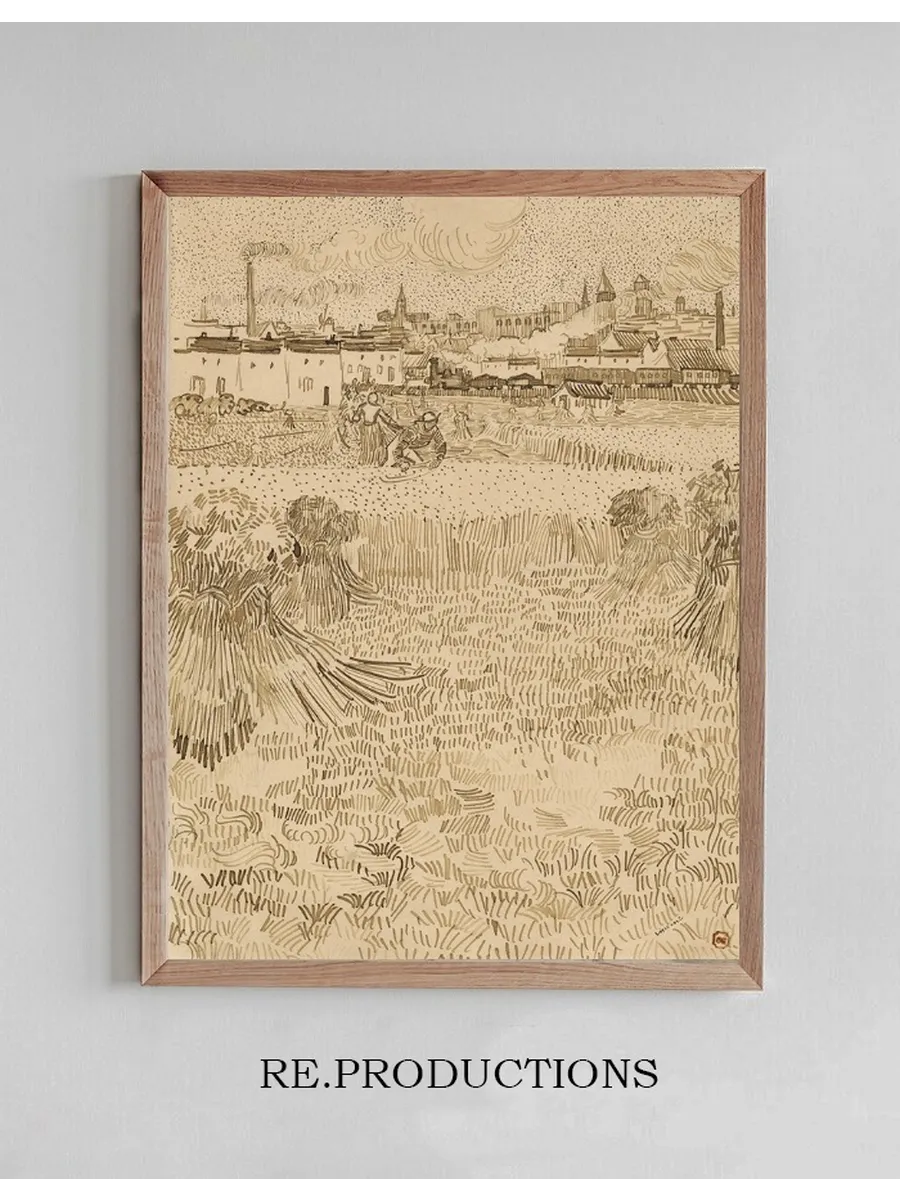Arles View from the Wheatfields