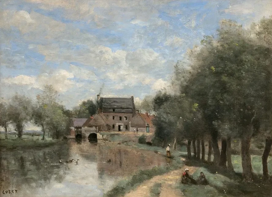 Arleux - du - Nord le Moulin Drocourt sur la Sens e