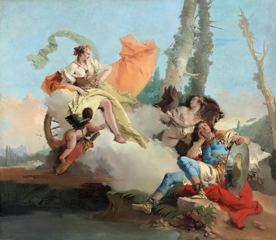 Armida Encounters The Sleeping Rinaldo