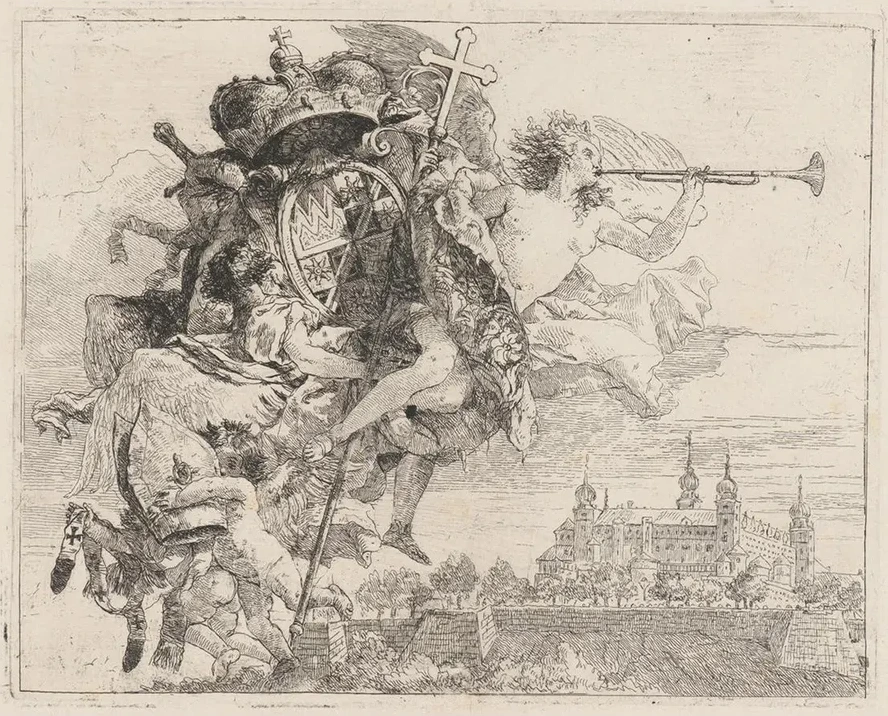Arms of Carl Philipp von Greiffenflau, Prince - Bishop of Wurzburg
