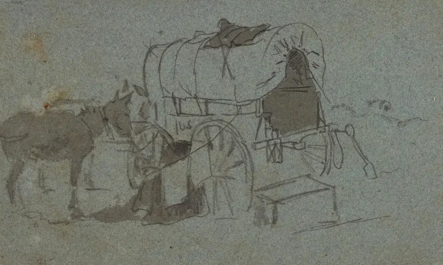 Army Wagon and Mule