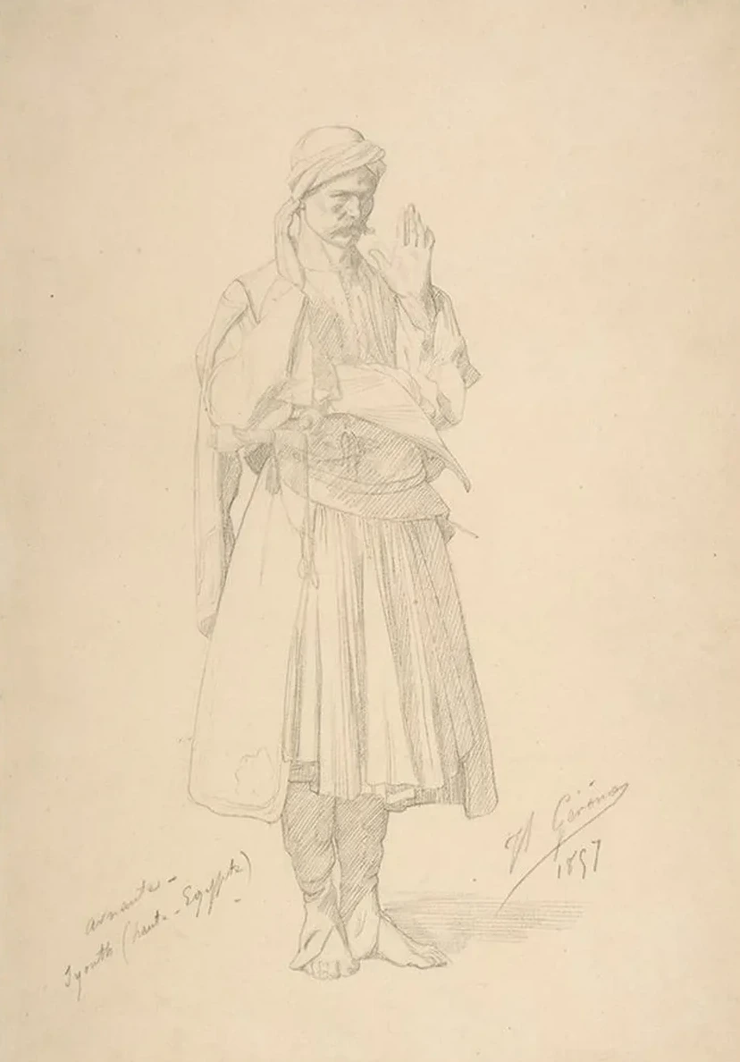 Arnaut Officer in Prayer
