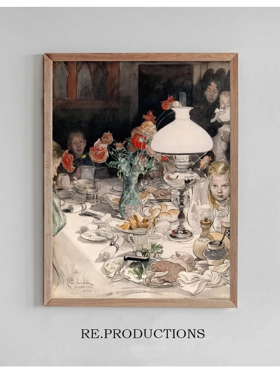 Around the Evening Lamp