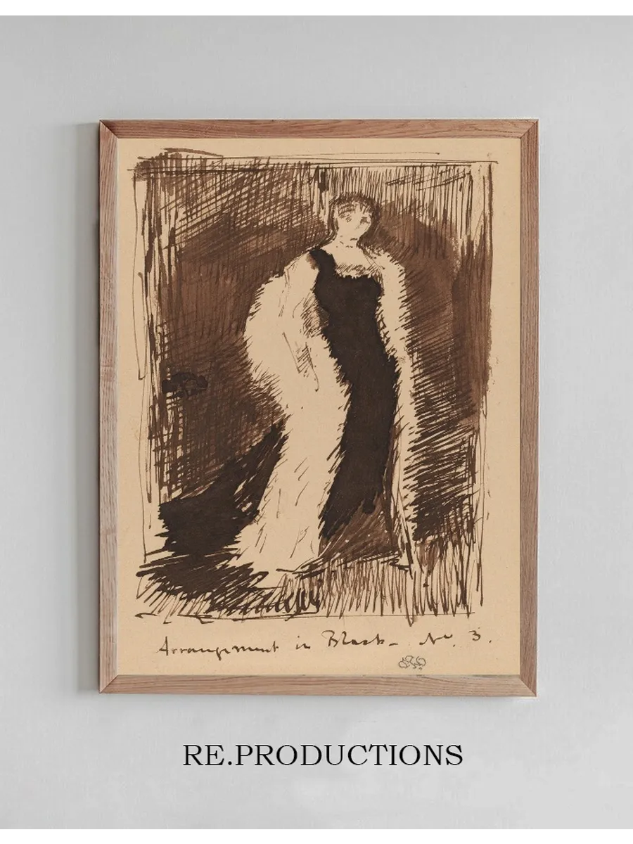 Arrangement in Black No.3